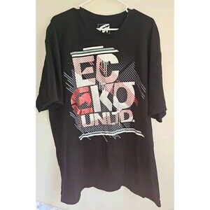 Vintage ECKO UNLTD tshirt Size 3XL Black W/red Graphic Y2K